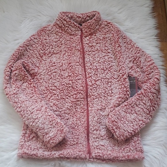 Emily B Sherpa Jacket Sz M - Picture 1 of 5